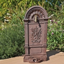 CLGarden Standbrunnen WZS6 Wasserzapfstelle Wandbrunnen Design Antik für Garten Zapfstelle