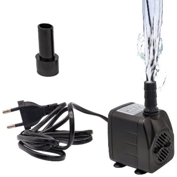 DIFCUL Mini Wasserpumpe Aquarium Klein Tauchpumpe 450L/H 10W Ultra
