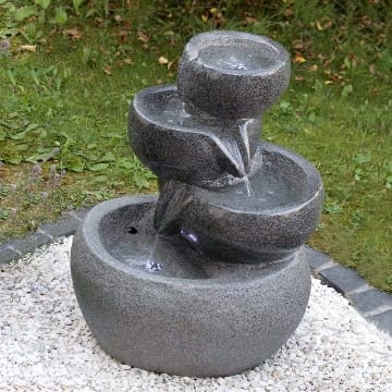 Kiom Kaskadenbrunnen Gartenbrunnen Brunnen FoCatino 49x42x66cm 10857
